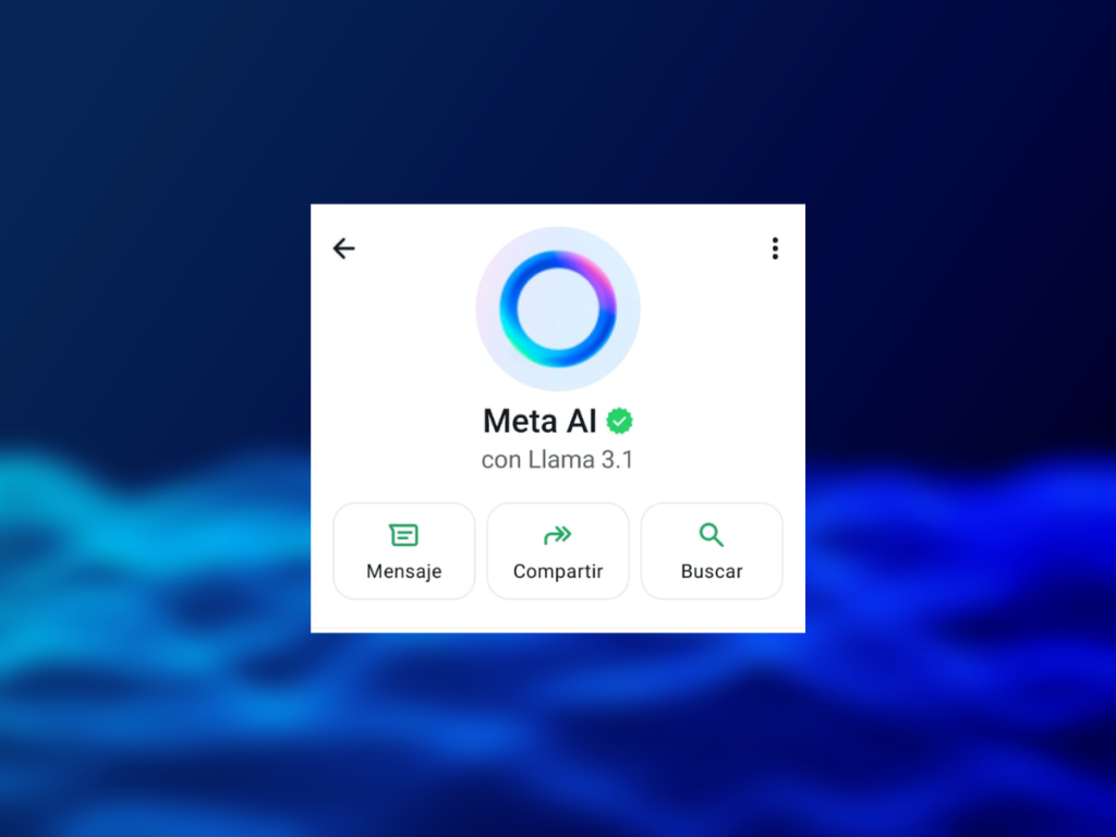META AI DE WHATSAPP
