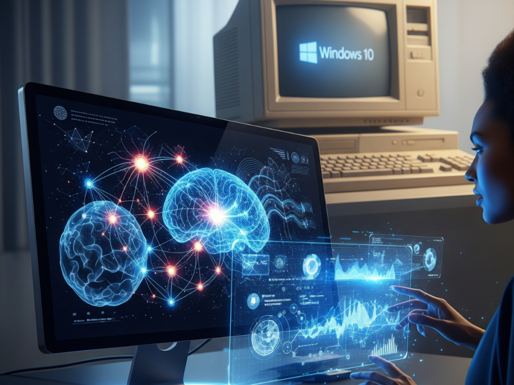 ¡Adiós, Windows 10! El fin de una era y el amanecer de la inteligencia artificial en tu PC