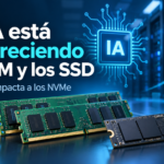 ¿Por qué están subiendo de precio las memorias RAM, SSD y NVMe? La inteligencia artificial tiene mucho que ver