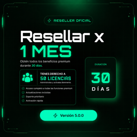 Reseller 1 mes